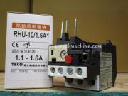 RHU-10/1.6A1 Teco Thermal Overload 1.1 - 1.6 Amp