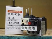 RHU-10/2.5A1 Teco Thermal Overload 1.8 - 2.5 Amp