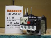 RHU-10/2.5K1 Teco Thermal Overload 2 Pole 1.8 - 2.5 Amp