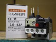 RHU-10/4.8K1 Teco Thermal Overload 2 Pole 3.5 - 4.8 Amp