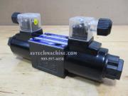 SWH-G02-C3-D24-20 Hidraman Hydraulic Solenoid Valve With Din Connector Coil DC24
