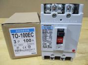 TO-100EC-3P100N Teco Thermal-Magnetic Breaker 3P100A