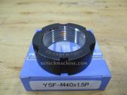 YSF-M40-1.5P-RG Yinsh Precision Lock Nut P1.5 Grinding-Black