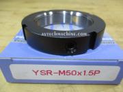 YSR-M50-1.5P-RT Yinsh Precision Lock Nut P1.5 Turning-Red